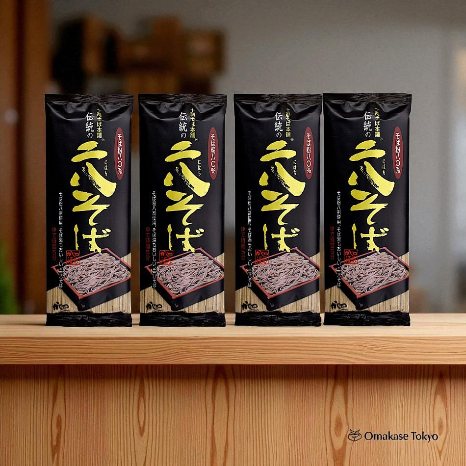 Yamamoto Kajino Traditional Nihachi Soba 4 Bags 1050 g