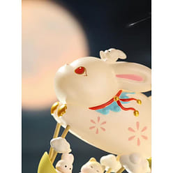 故宫淘宝｜故宫猫月宫灯会盲盒摆件【整套】 4 个