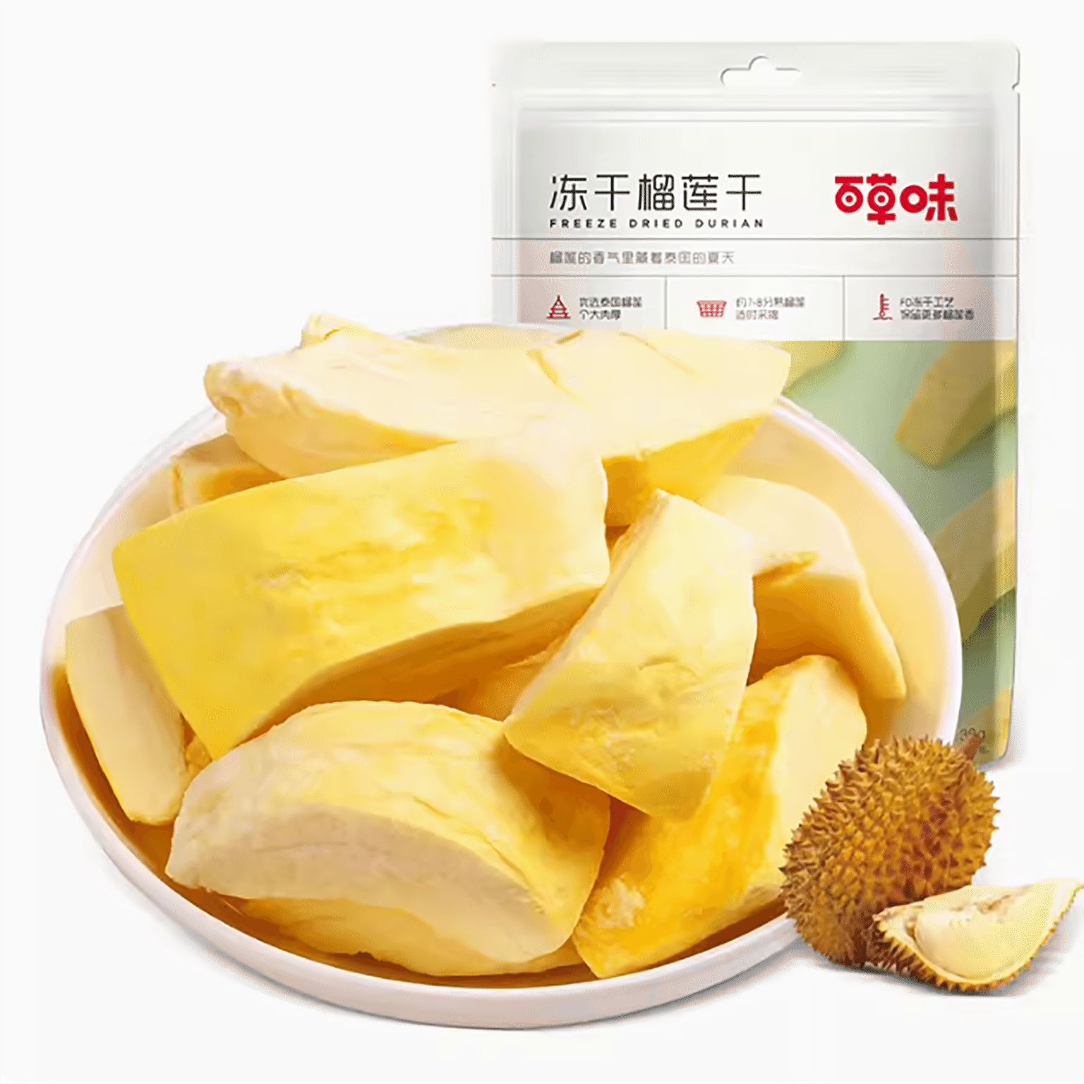 Freeze dried durian jerky 30 그램