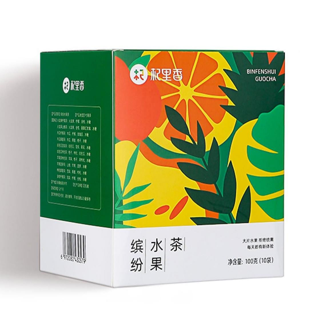 Qilixiang Fruit Tea Combo 100 그램