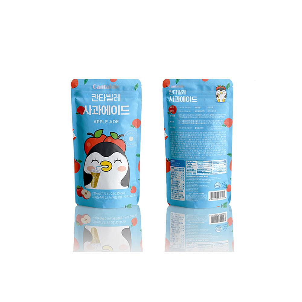 CANTABILE Apple Ade Pouch 230mL(7.77 fl oz) 1 개