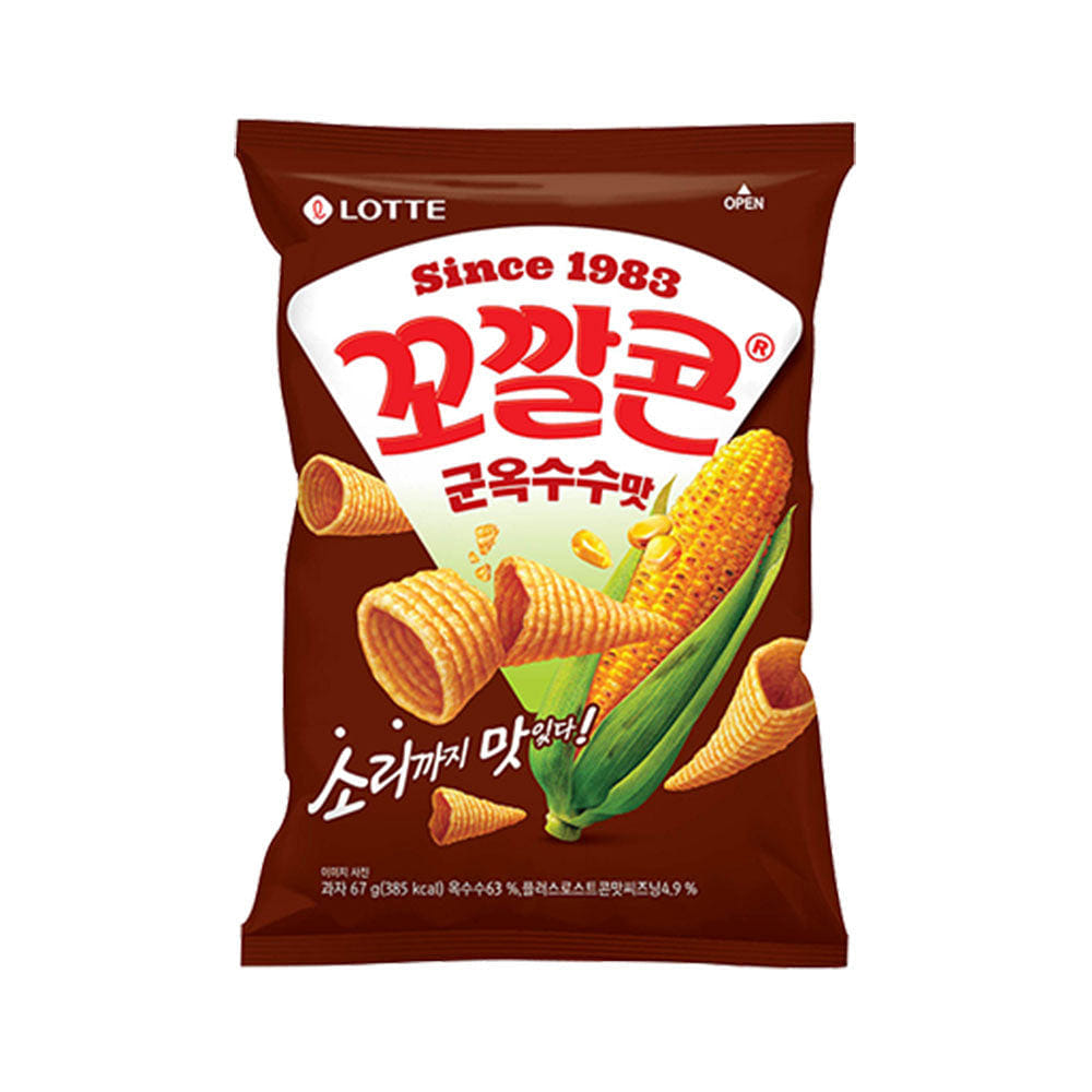 Lotte Kkokkalcorn Roasted Corn Flavor 67 g