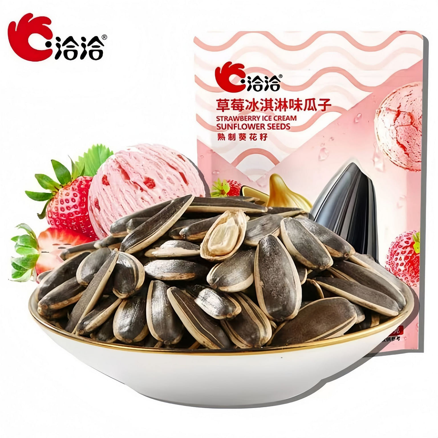 洽洽 草莓冰淇淋味瓜子98g*1袋 98 克