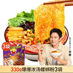 Stinky treasure snail noodles popping thick soup 3 330 g