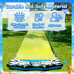 儿童滑水飞毯波浪滑行者，18英尺，带冲浪板 1.9 磅