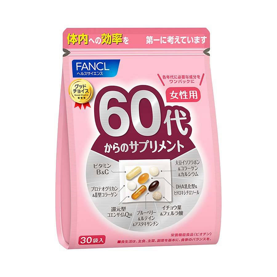 FANCL Age-Defying Vitamins 30Day for Women Aged 60 1 ส่วน