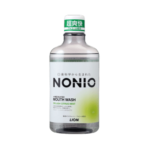 LION NONIO long lasting deep cleansing breath fresh mouthwash energizing citrus mint 600ml 1 ส่วน