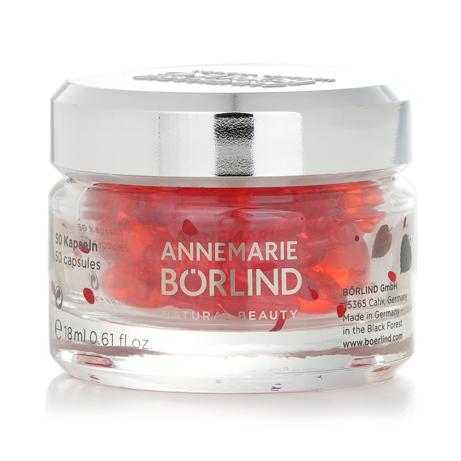 Annemarie Borlind Facial Oil For Night Care - Intensive Care Capsules For Stress Skin 50 ขวด