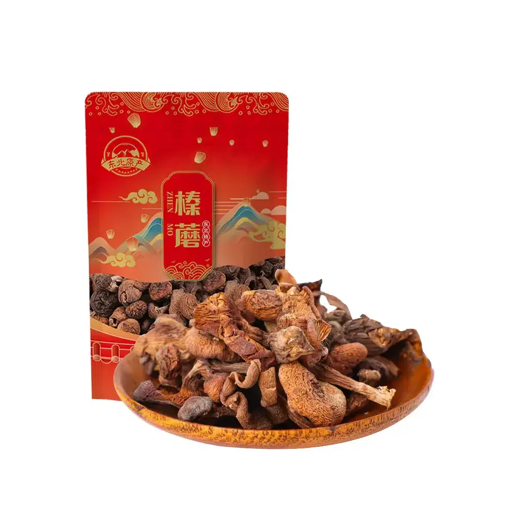 東北純野生榛蘑200g 山貨特產營養菌菇 200 克