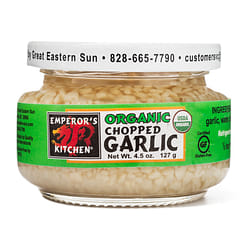 Emperor's Kitchen Organic Chopped Garlic 4.5 oz
