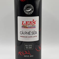 Lee's Coffee Premium Caffe Latte Ready To Drink 11.2 oz