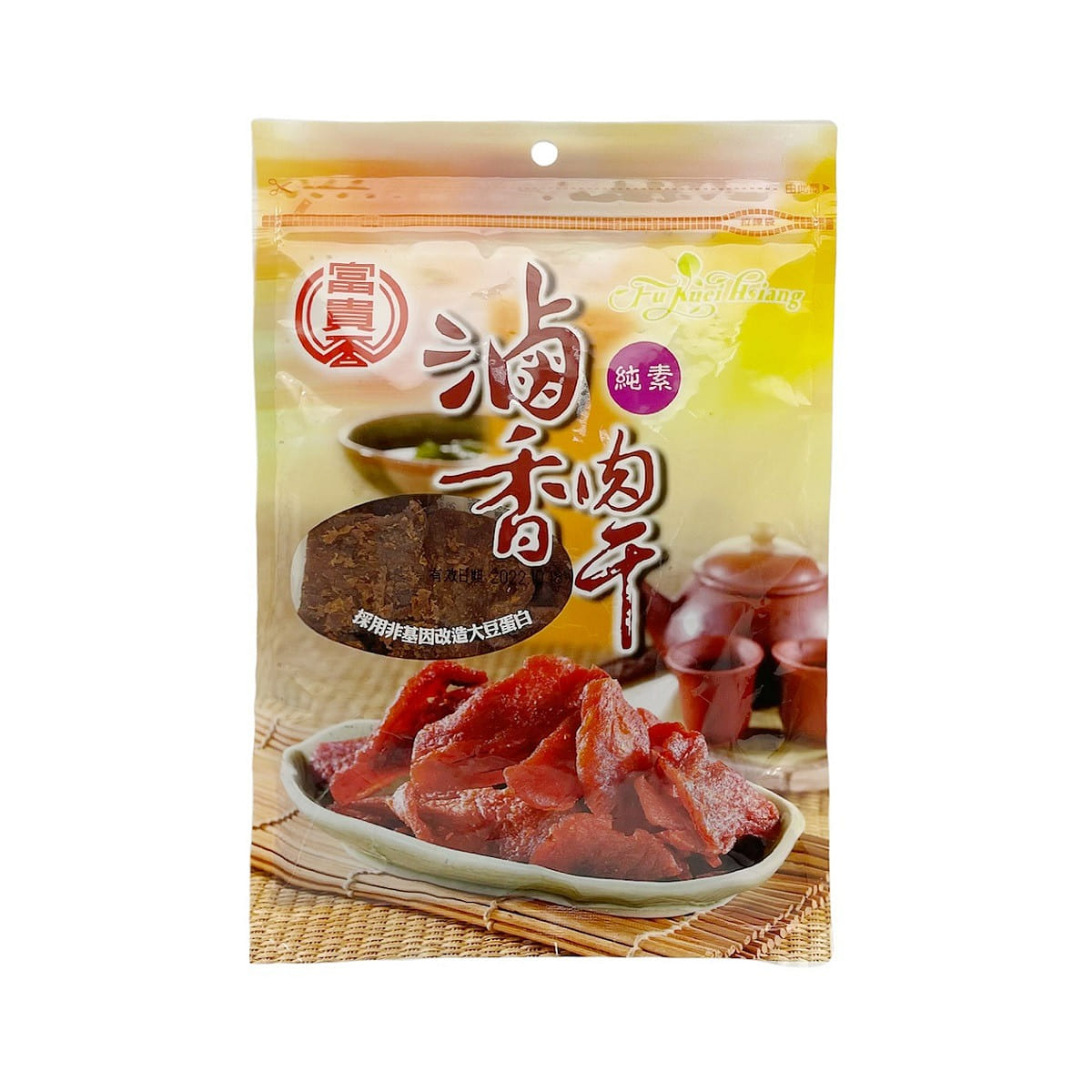FU KUEI HSIANG Original Flavour Soybeans Slice (vegan) 300 그램
