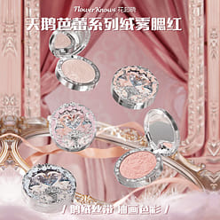 花知晓 天鹅芭蕾绒雾腮红柔焦磨皮哑光胭脂粉质细腻送女友 03柔丝缎带 5 克