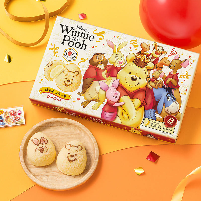 Tokyo Banana Winnie the Pooh Cakes 8Pieces 1 count