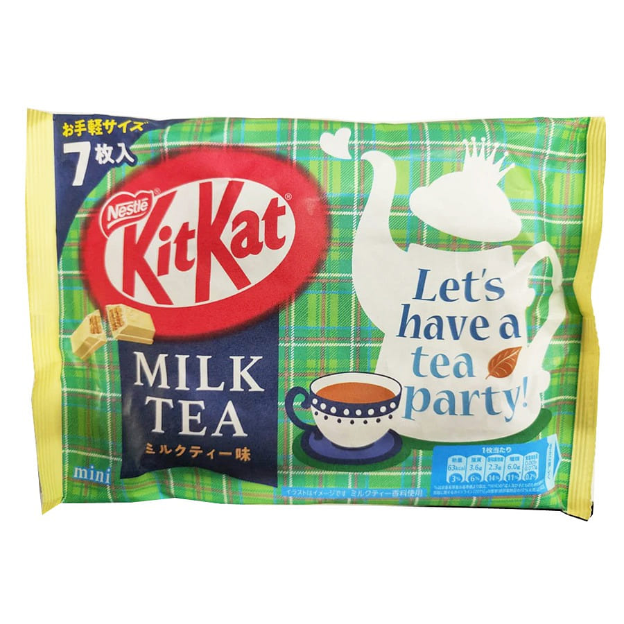 Nestle KitKat mini Milk Tea Packaging Random Delivery 7pcs/ 1 count