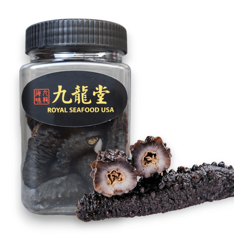 Royal Seafood USADried Wild Atlantic short-spined Sea Cucumber Mixed size 4 온스