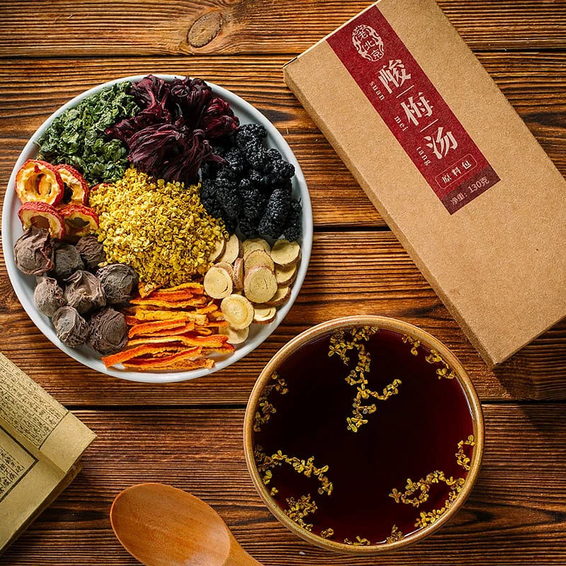 Ancient law old Beijing osmanthus Sour plum soup 1 1 กล่อง