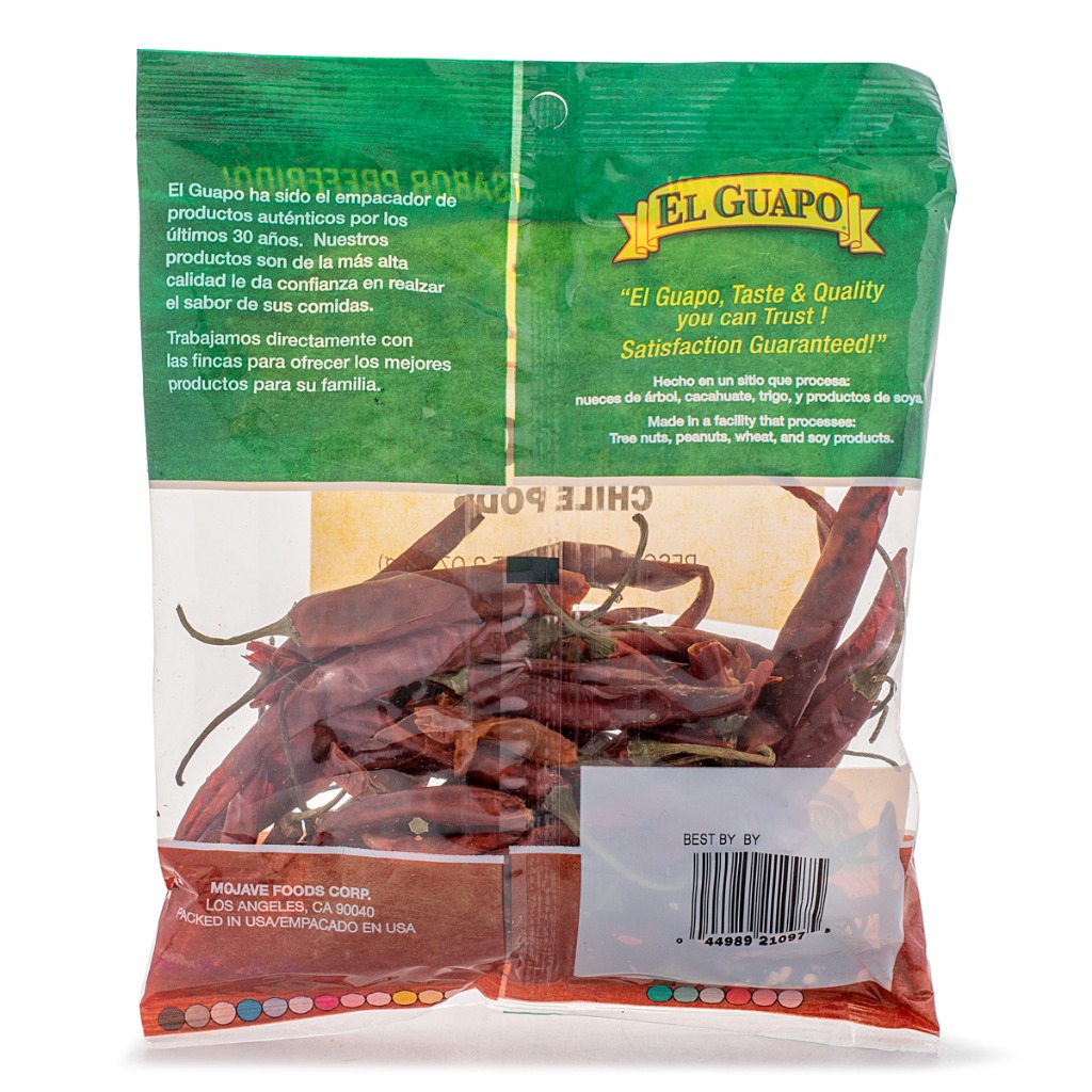 Obtén El Guapo Chile de Árbol Seco Entregado Mercado Latino MásGusto