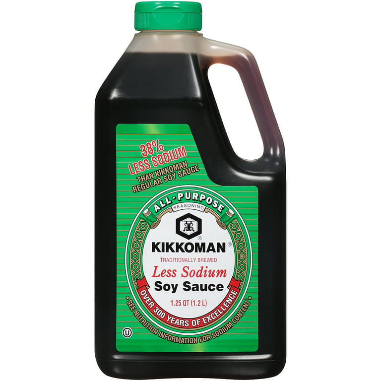 Kikkoman Less Sodium Soy Sauce 1 each