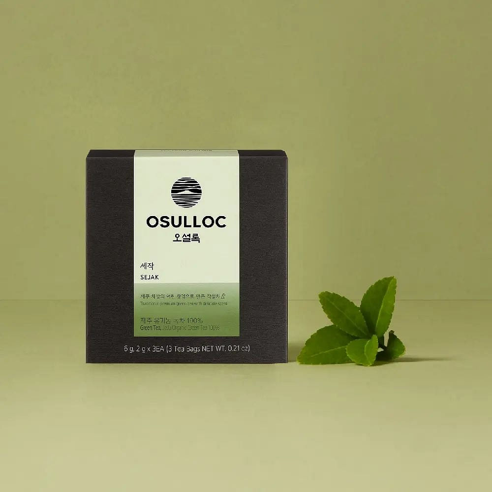 OSULLOC SEJAK Jeju Early Spring Green Tea 1 each