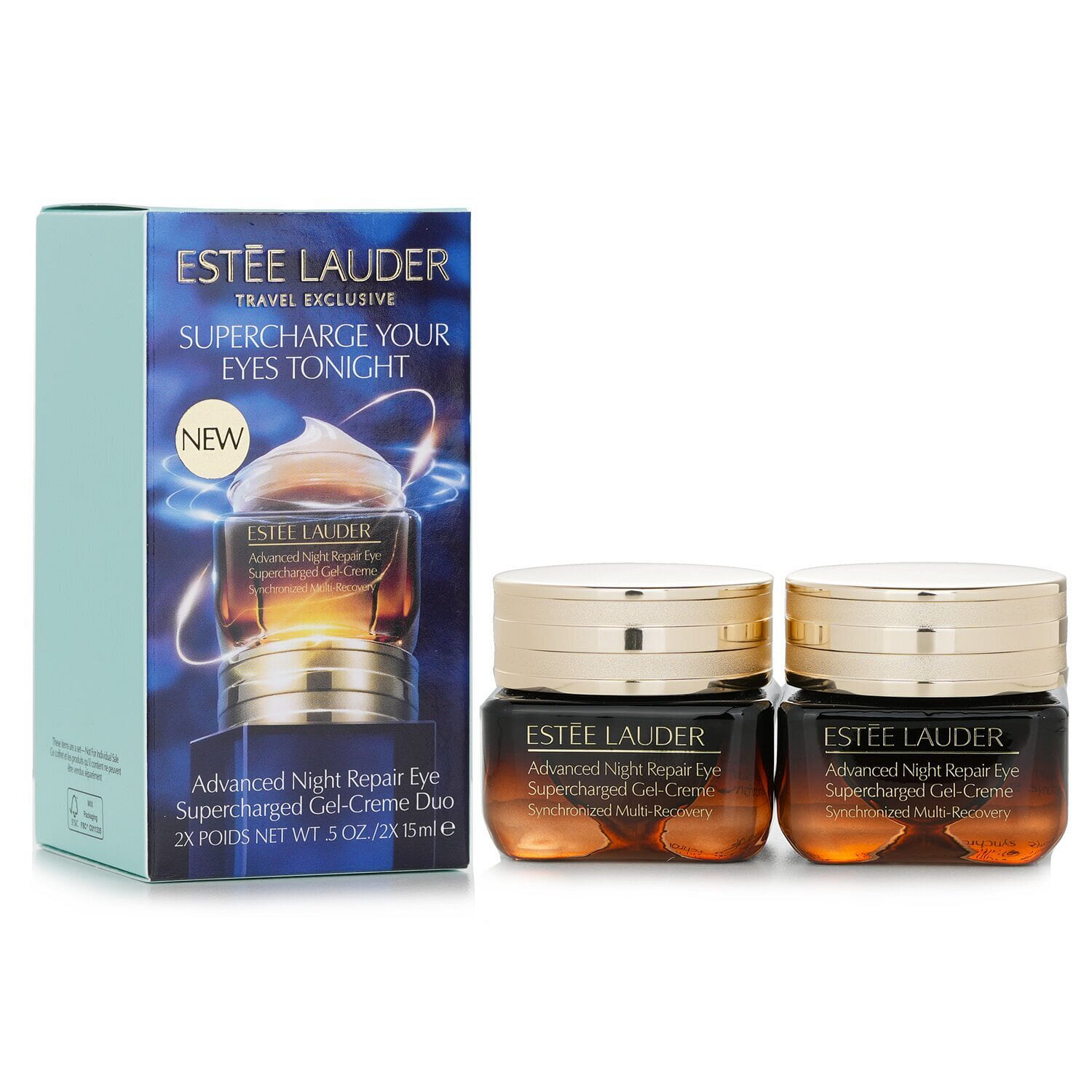 Estee Lauder Advanced Night Repair Eye Supercharged Gel-Creme Duo 15 밀리리터