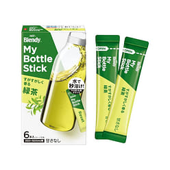 Portable Hydration Tea Powder Green Tea Flavor 6p 1 box