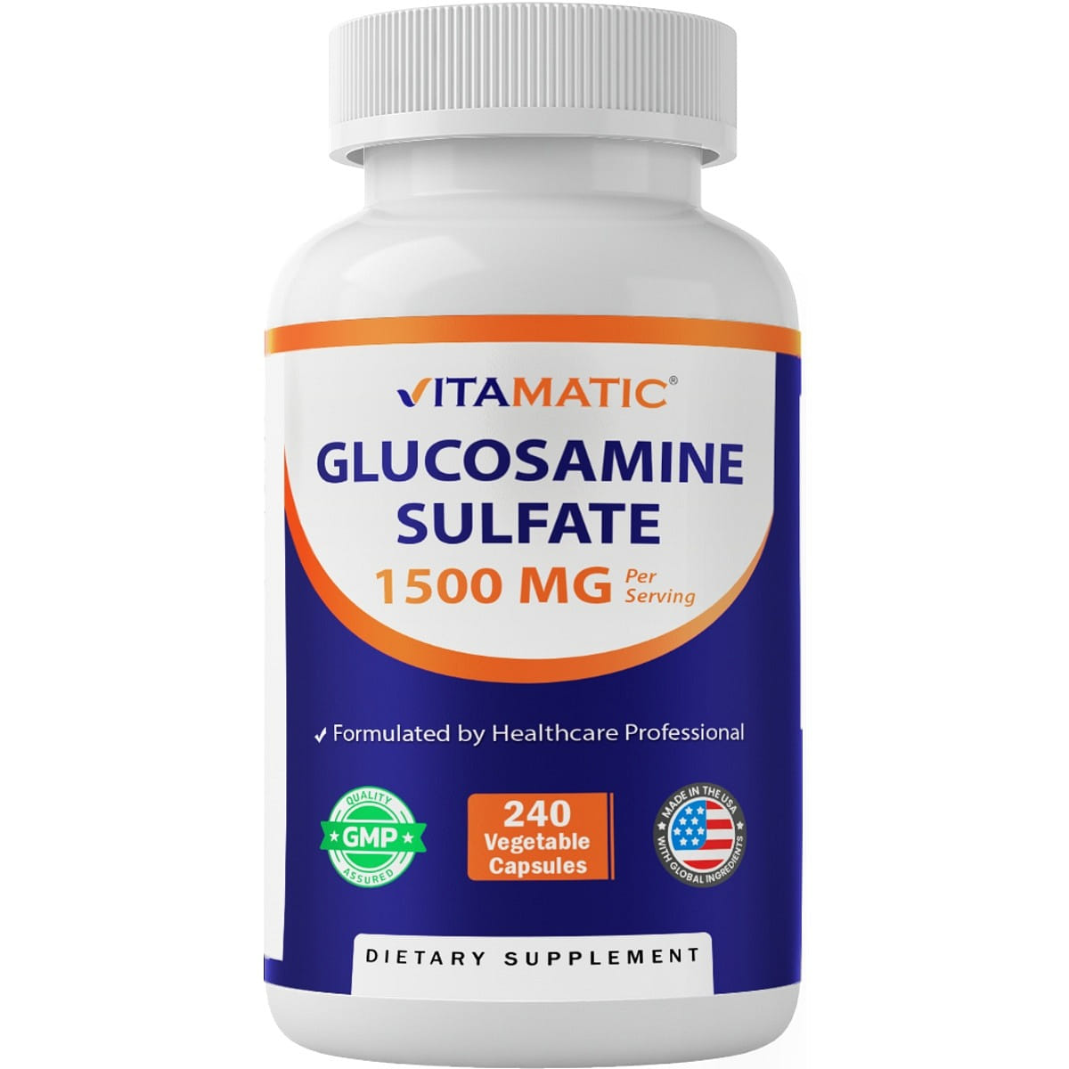 Glucosamine Sulfate Supplement, 240 Capsules 1 개