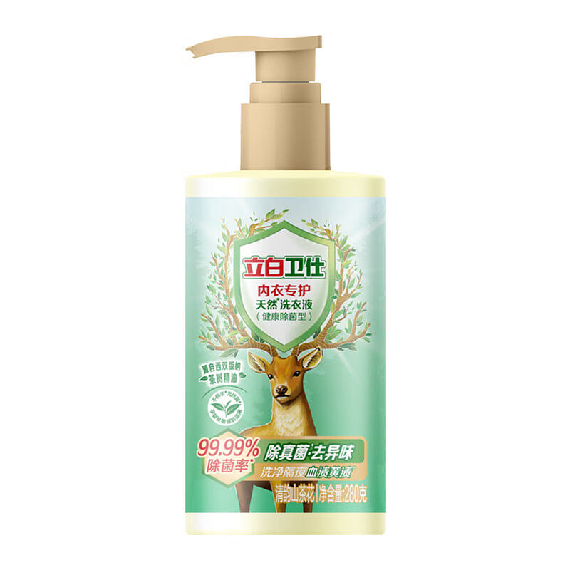 리바이 위스 속옷 세탁액 280g 동백꽃 향  진균 제거 혈액 제거 280 그램