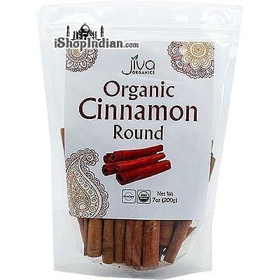 Jiva Organics Cinnamon Sticks (Round), 7 oz bag 7 온스