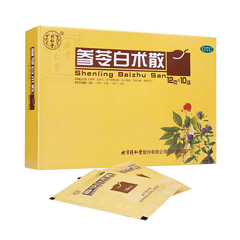 Tongrentang Shenling Baizhu San 12g x10 sachets 120 그램