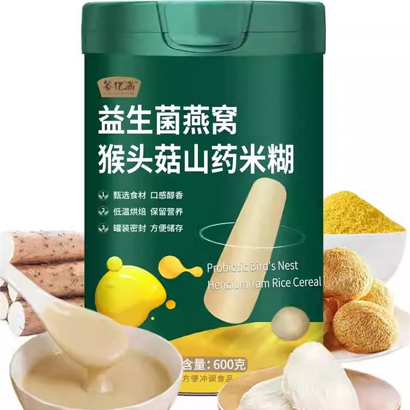 Hericium erinaceus and yam powder rice porridge mi 600 g
