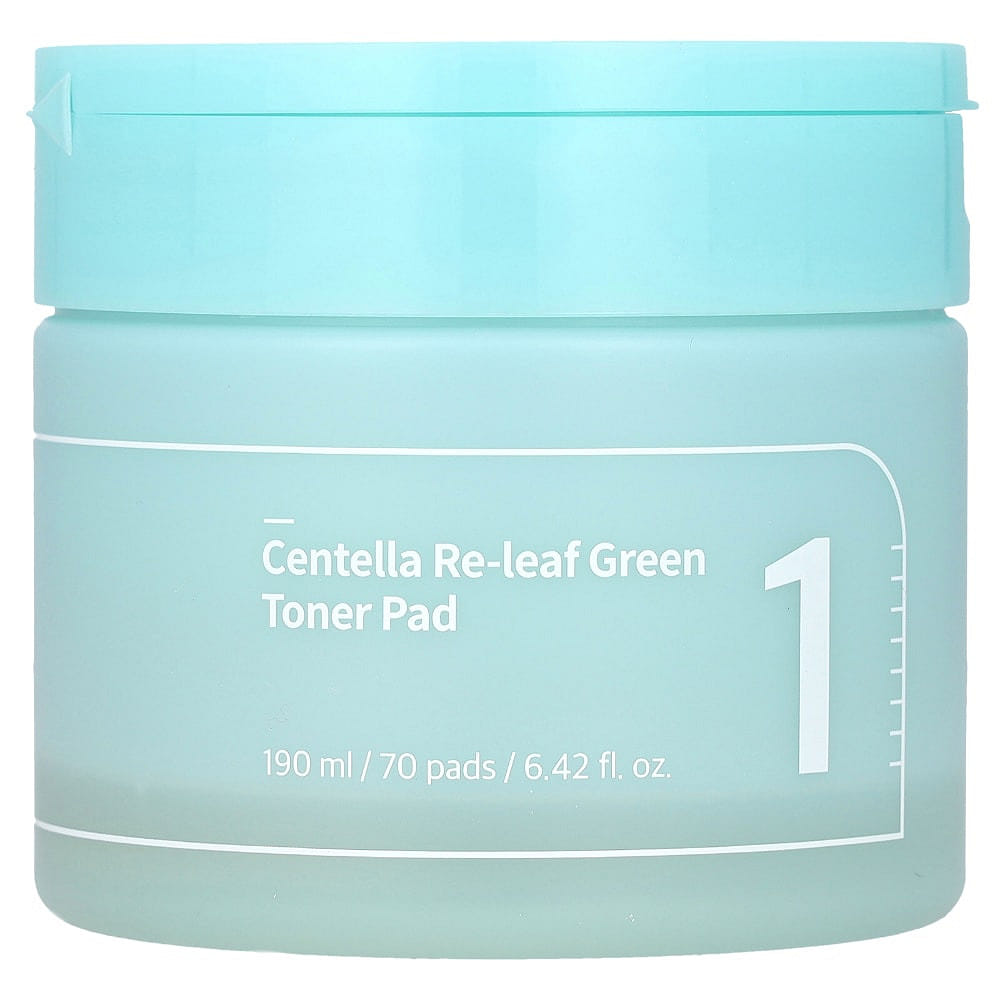 numbuzin No.1 Centella Re-Leaf Green Toner Pad 190 มิลลิลิตร