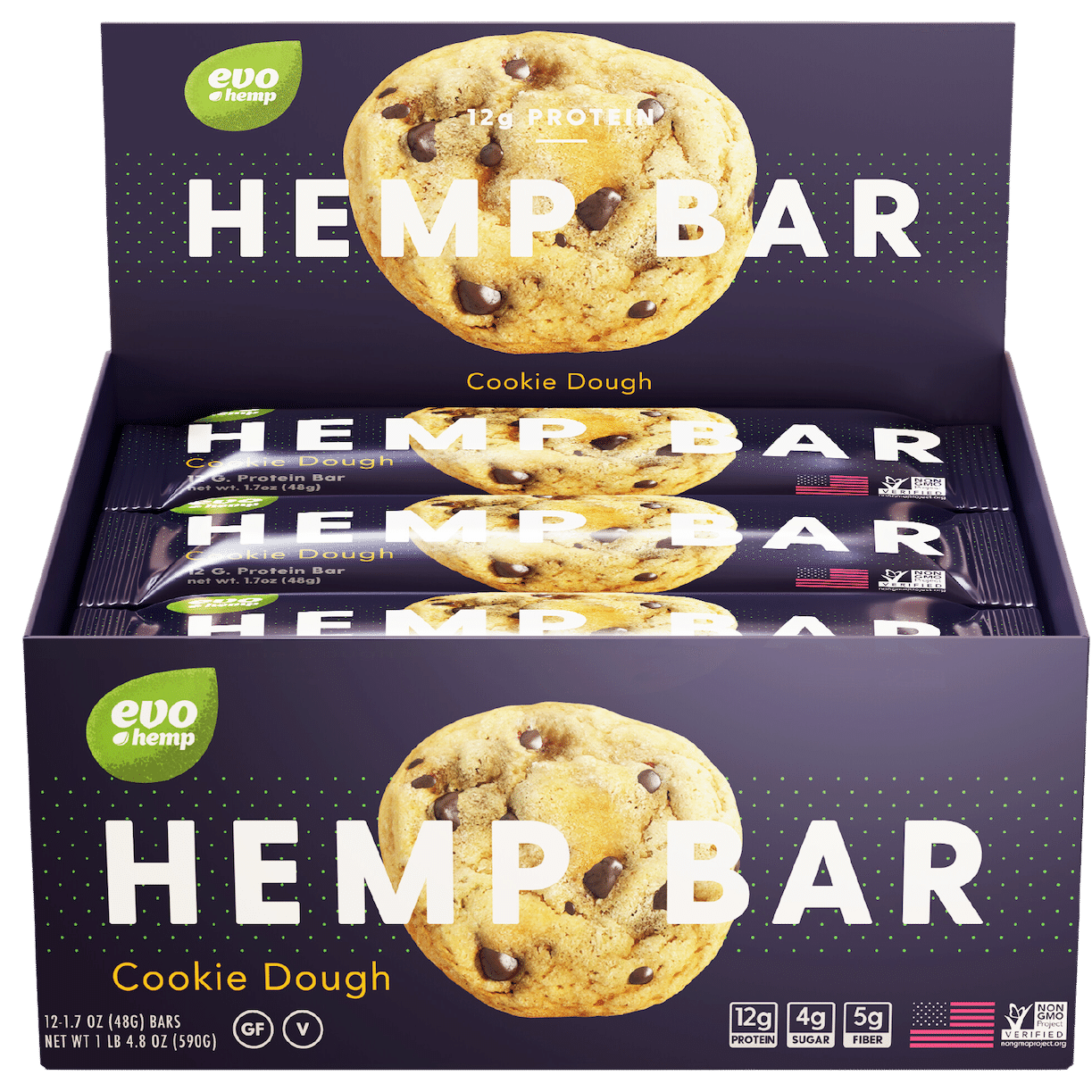 Cookie Dough Protein Bar 12 개