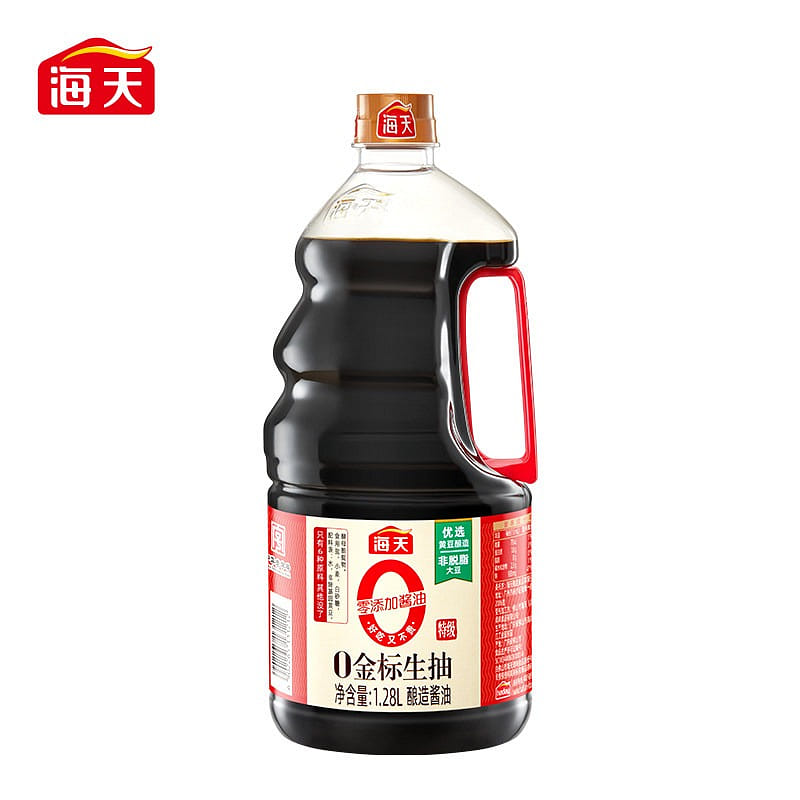 Haitian "Zero-Additive" Gold Label Light Soy Sauce 1280 ml