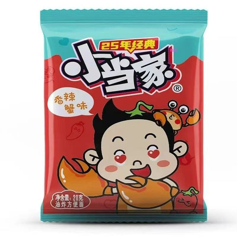 統一小當家乾脆面香辣蟹味香脆面20g*1袋 20 克