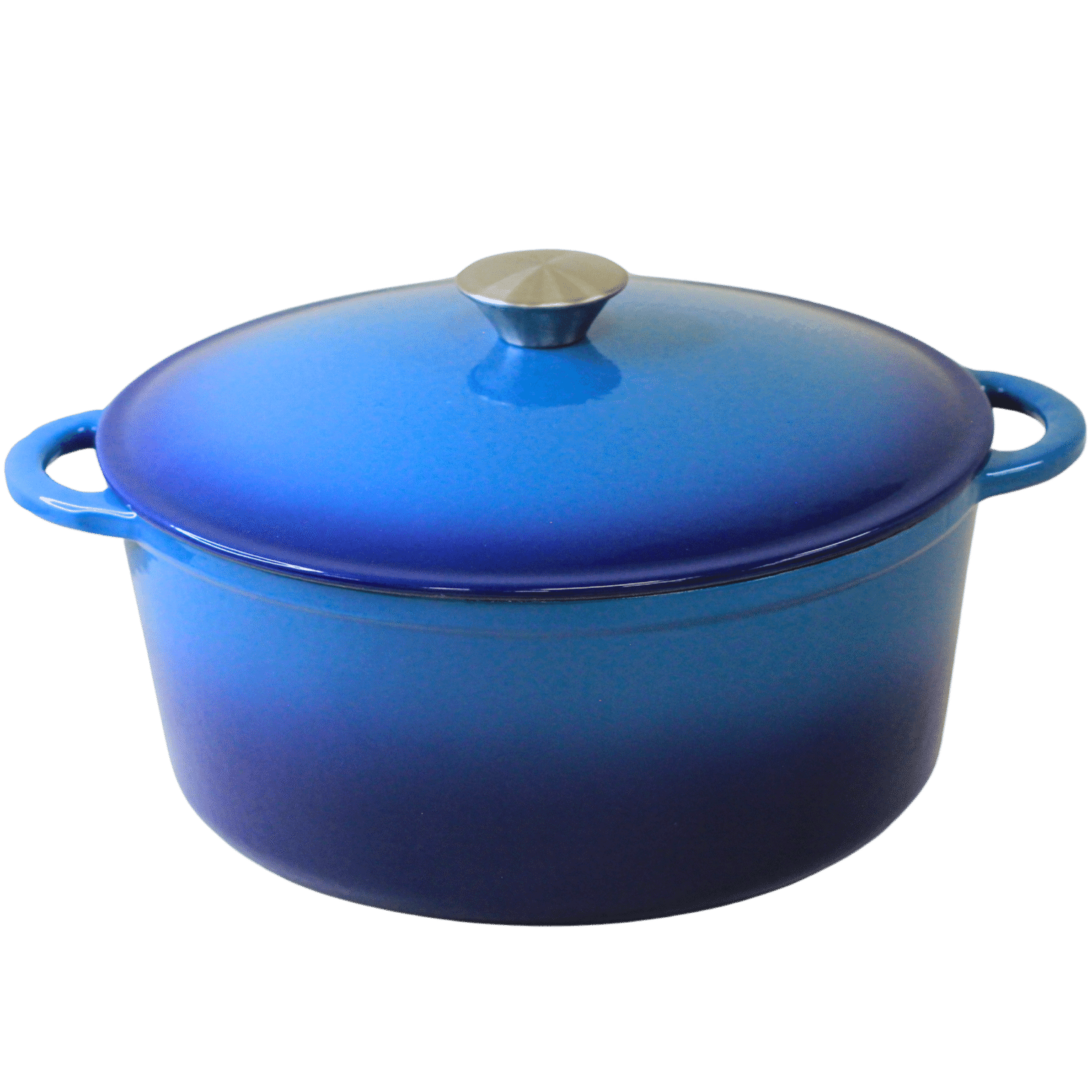 Cinnamon Home 4.5QT Cast Iron Dutch Oven - Blue 1 ส่วน