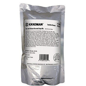 Kikkoman Tonkotsu Ramen Pork and Chicken Soup Mix, 30 Servings 2.2 ปอนด์