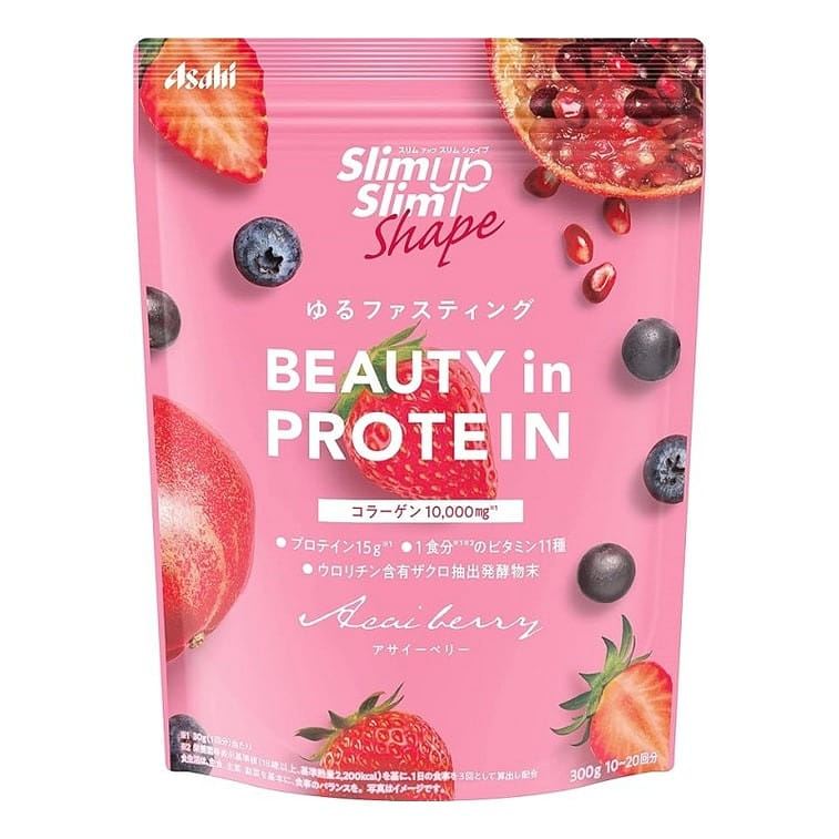SLIM UP SLIM SHAKE BEAUTY in PROTEIN Acai Berry 300g 300 그램