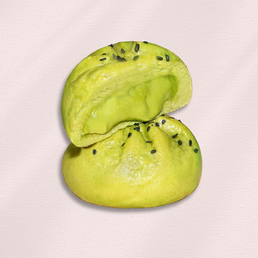 Matcha Cheesecake Bao 1 PC (Need Reheat) 1 each