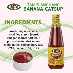 UFC Taming Anghang Banana Catsup 320g 320 g