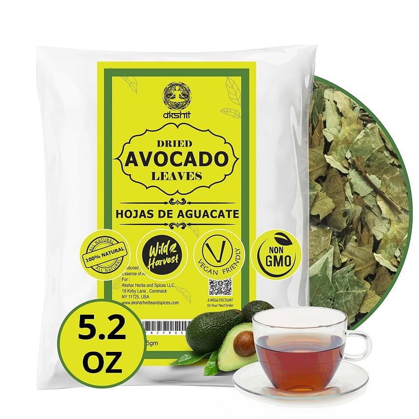ใบอะโวคาโดแห้ง 5.2 ออนซ์ Hojas De Aguacate Seca 5.2 oz