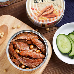 Lelong Long Bean Crispy Canned Fish 140g Canned Fish Cooked Food 1 box