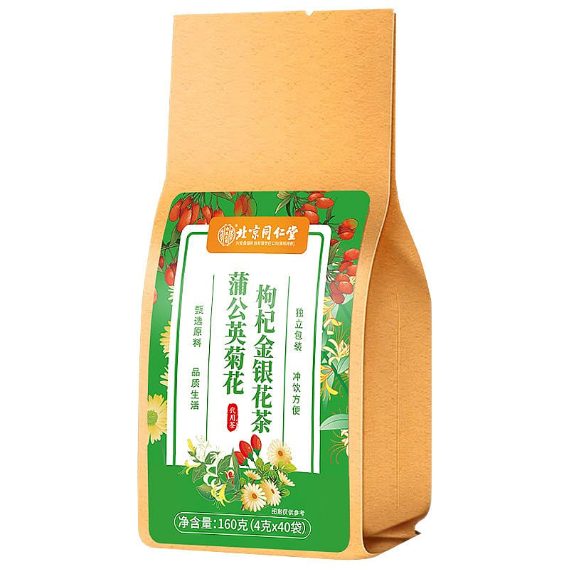 Dandelion, Chrysanthemum, Cassia, Lycium, Honeysuckle Tea 40 bags 1 箱