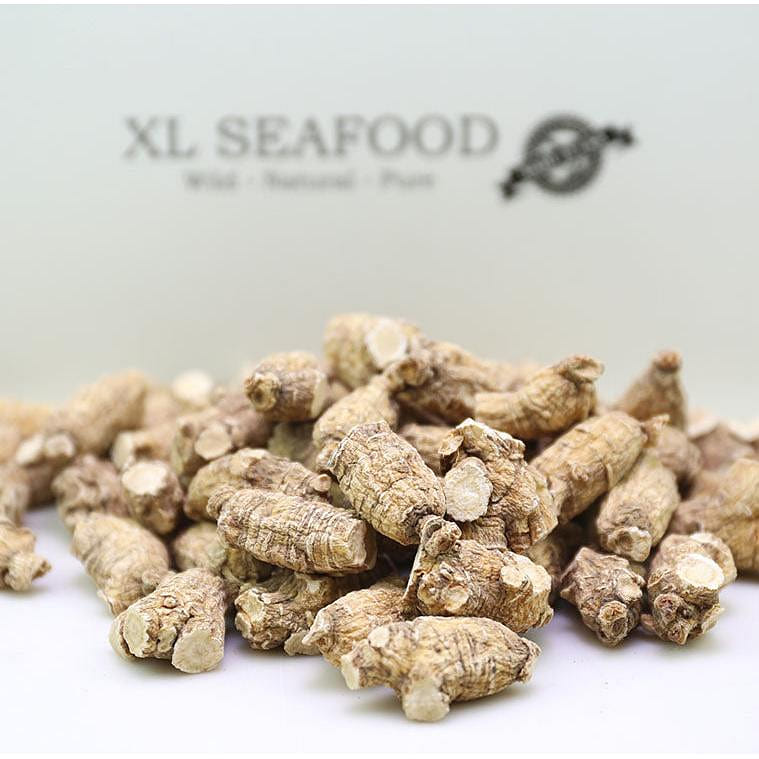 XLSEAFOOD Sun Dried Wisconsin US Premium Bubble Ginseng Size S 0.5lb Giftpack 0.5 ポンド