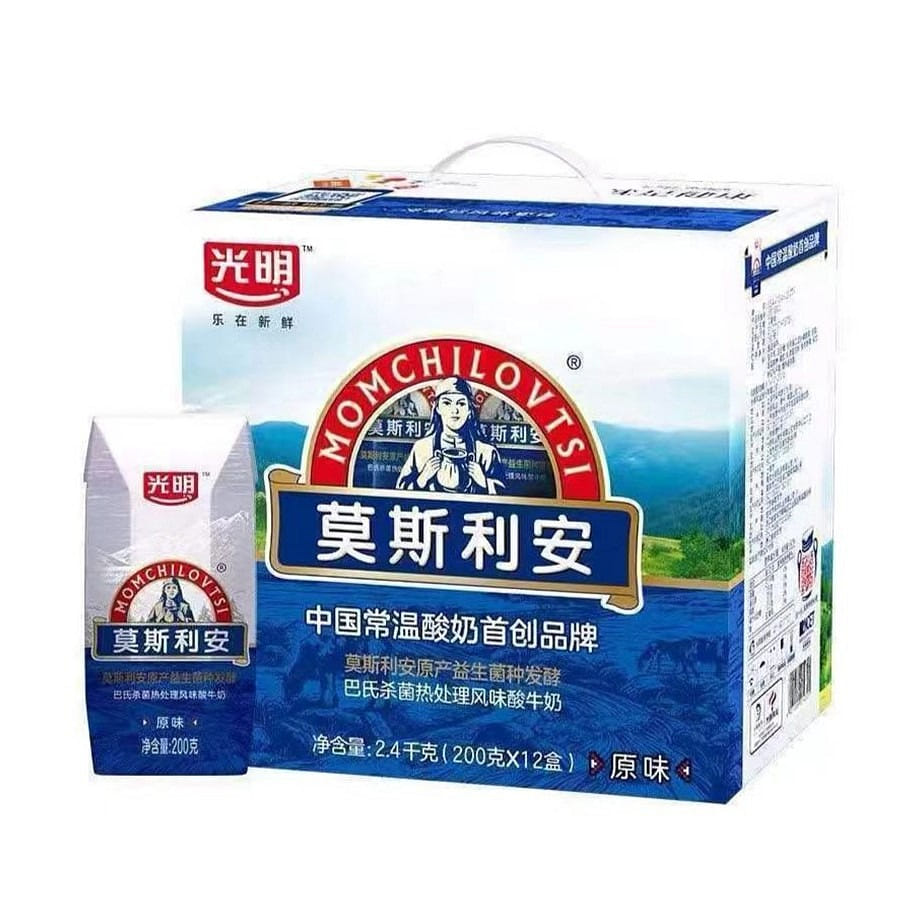 MOMCHILOVTSI Plain Yogurt 200g*12 200 กรัม
