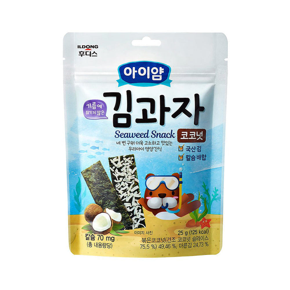 ILDONG FOODIS Aiyam Seaweed Snack 25g 1 each