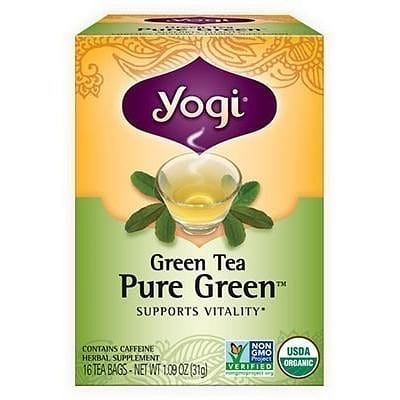 Yogi Green Tea Pure Green, 16 tea bags 16 개입