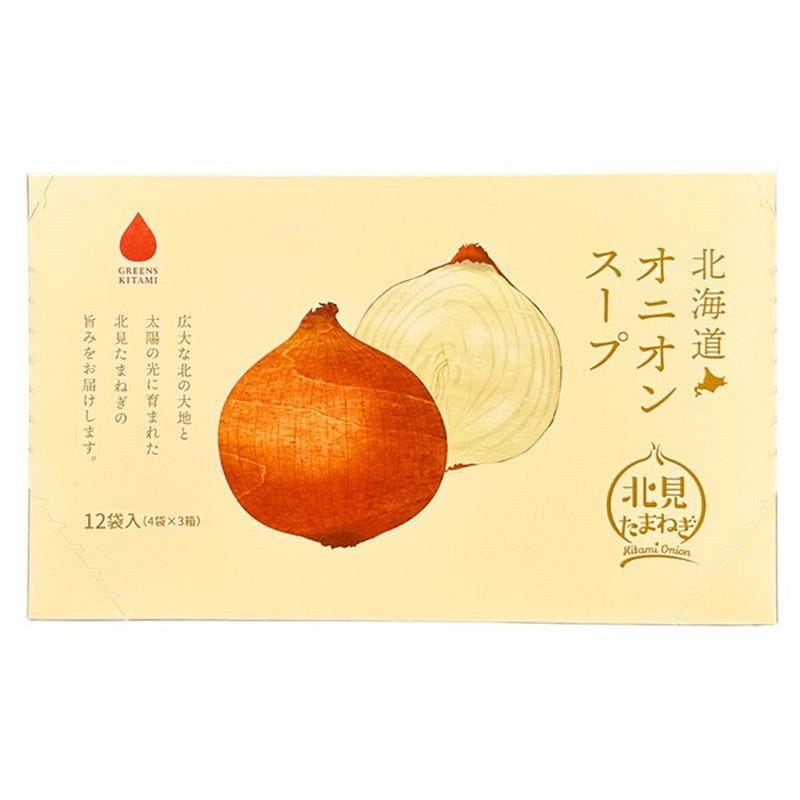 GREENS KITAMI Hokkaido Onion Soup 5g x 12 Bags 1 each