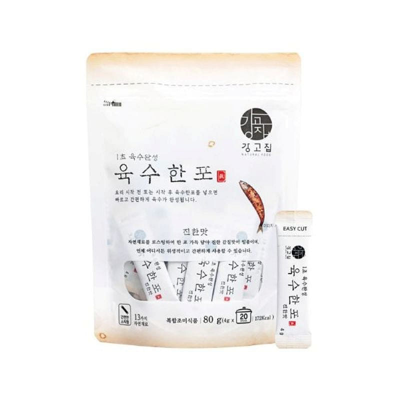 강고집 육수한포 - 진한맛 (4g x 20포) 4 그램