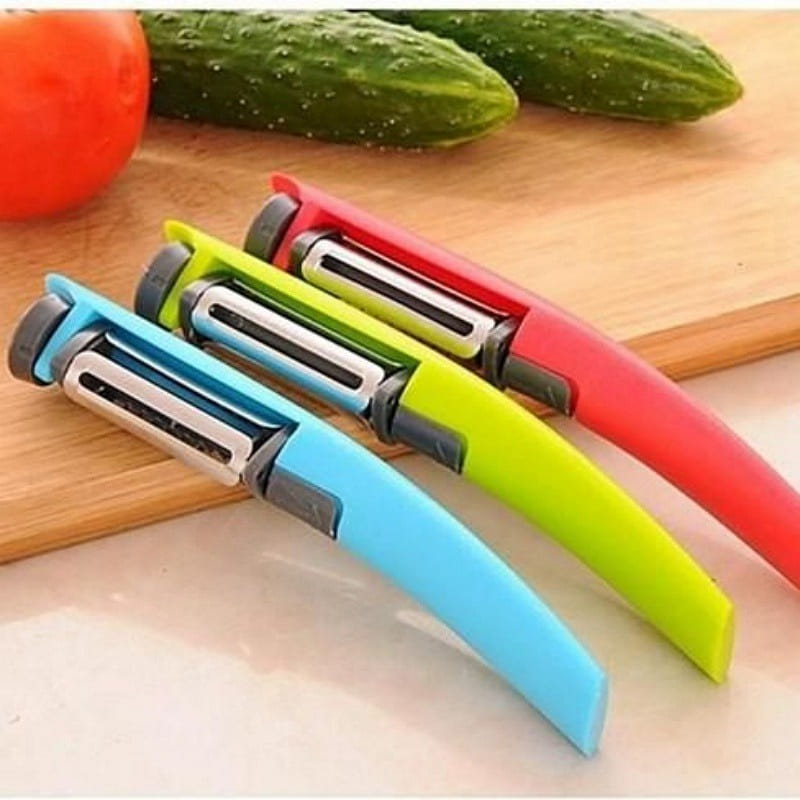 3 In 1 Master Grater Peeler Slicer Green 1 count